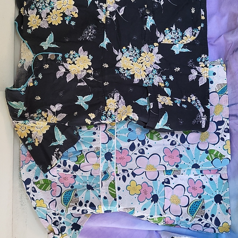 Nursing Scrub tops.
